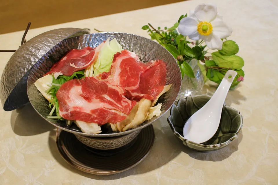 長瀞温泉 花のおもてなし 長生館のぼたん鍋
