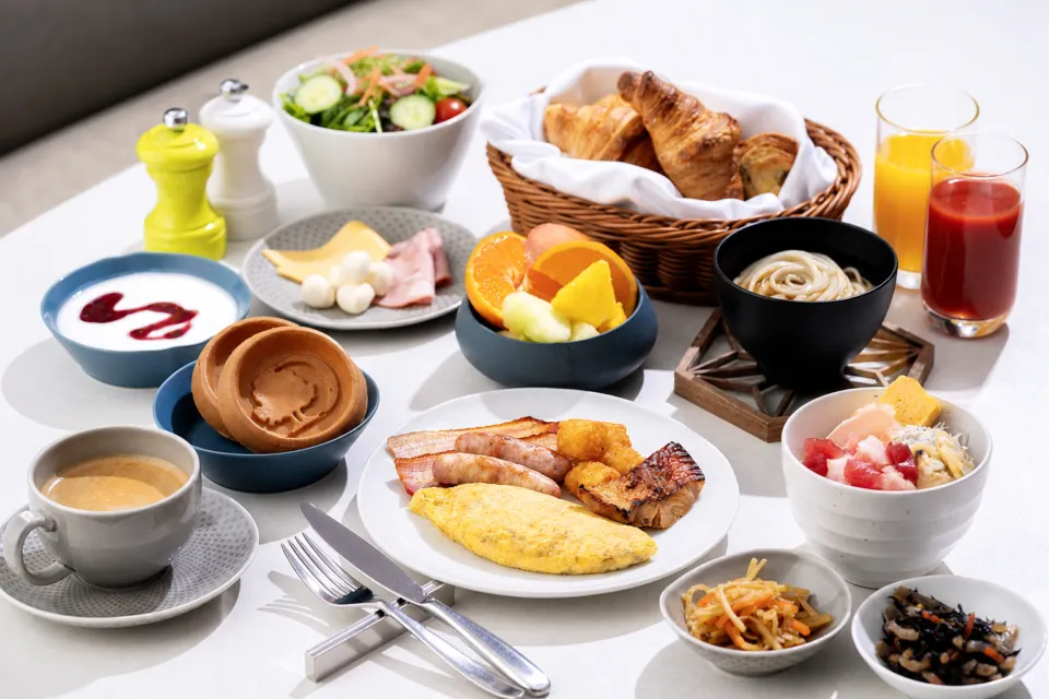 ダブルツリーbyヒルトン富山の朝食ビュッフェ