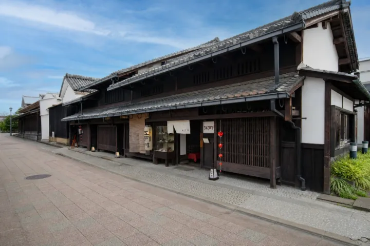 江戸川 ならまち店の町家造りの外観