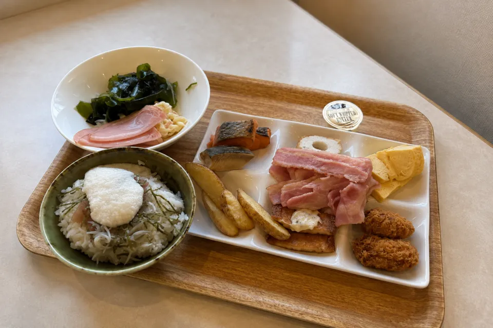 福山ニューキャッスルホテルの和洋朝食