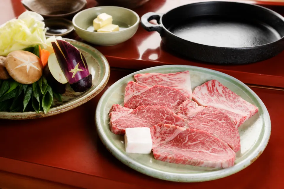 元祖伊賀肉 金谷 伊賀上野・本店のバター焼き用伊賀牛