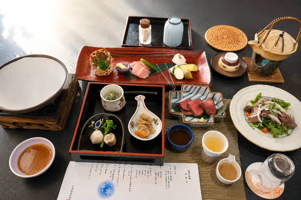 下呂温泉 山形屋の会席料理