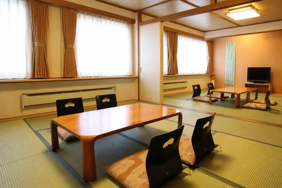 五箇山荘の大部屋