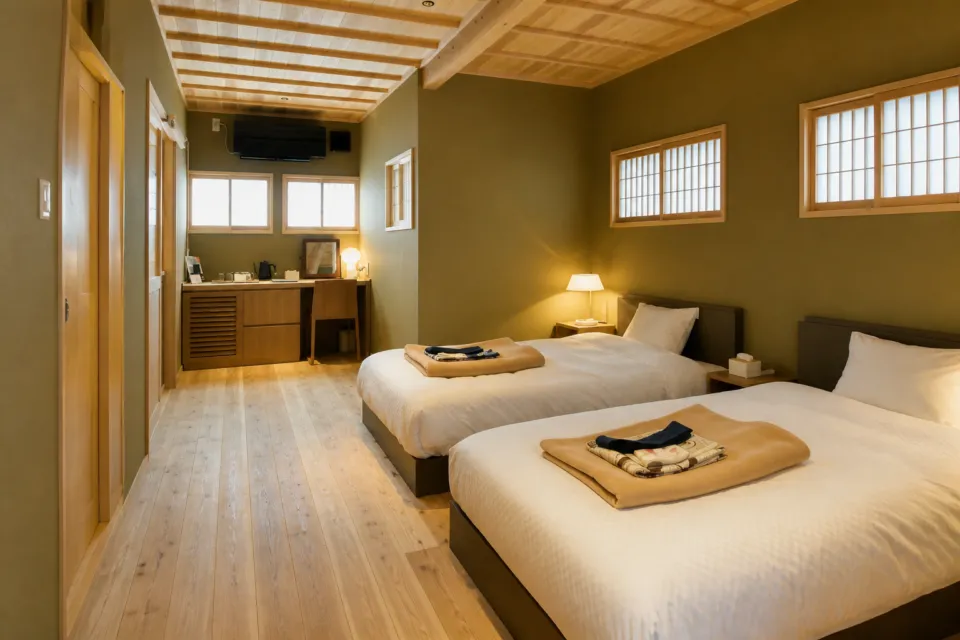 HOTEL CULTIA 太宰府の古香庵102号室の客室