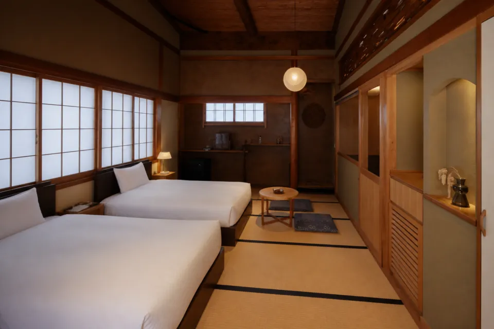 HOTEL CULTIA 太宰府の古香庵104号室の客室