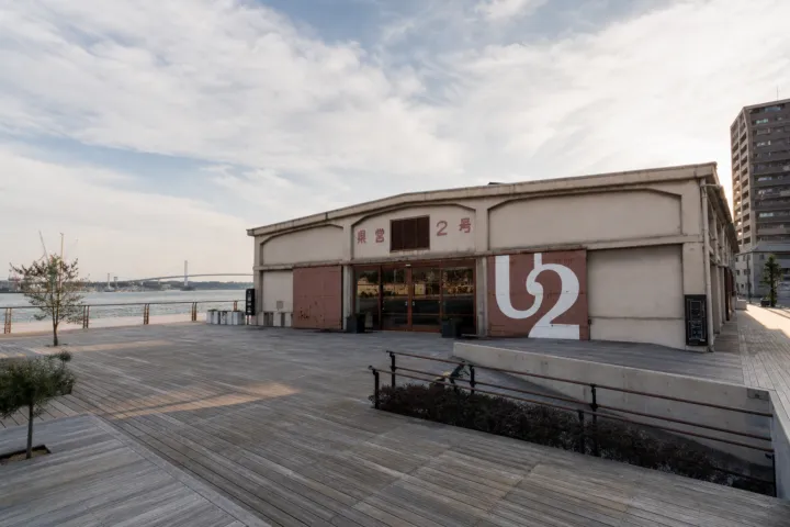 HOTEL CYCLEのあるONOMICHI U2の外観