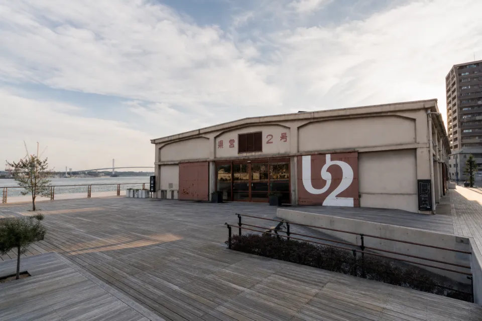 HOTEL CYCLEのあるONOMICHI U2の外観