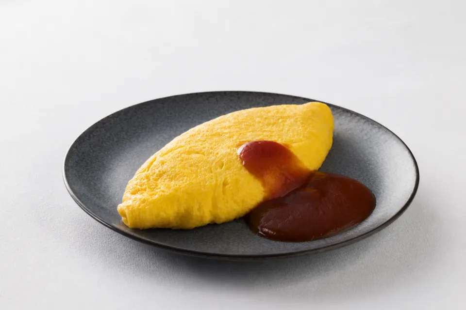 ホテルグランヴィア広島の朝食のオムレツ
