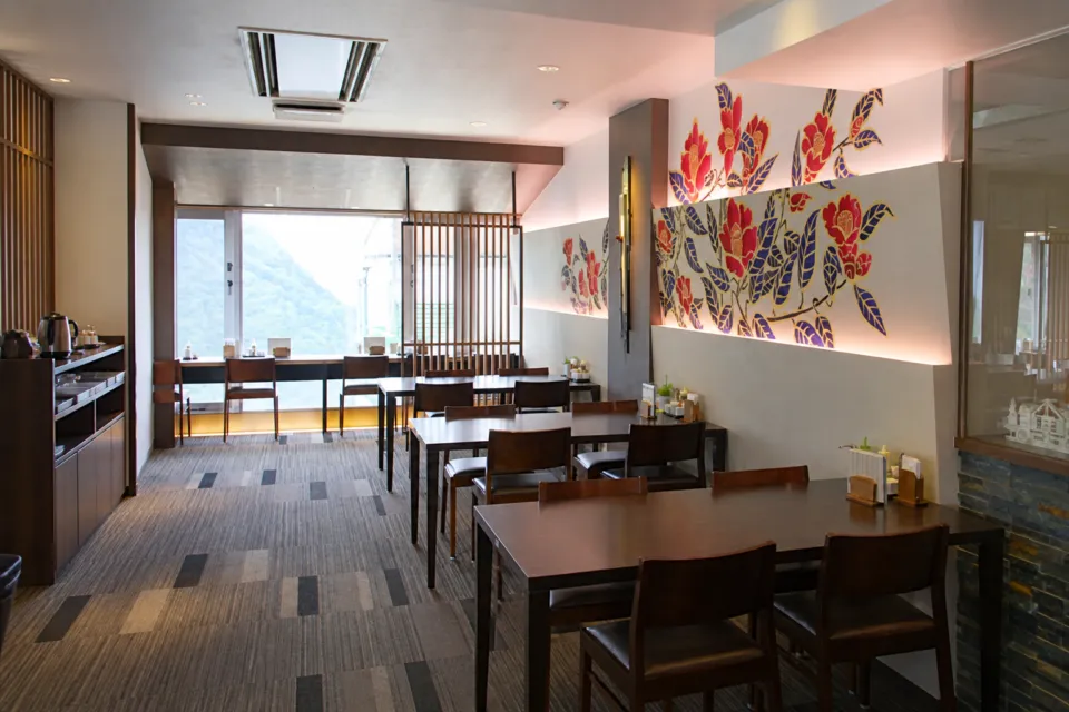 和の宿 ホテル祖谷温泉のCafe Dining HANA