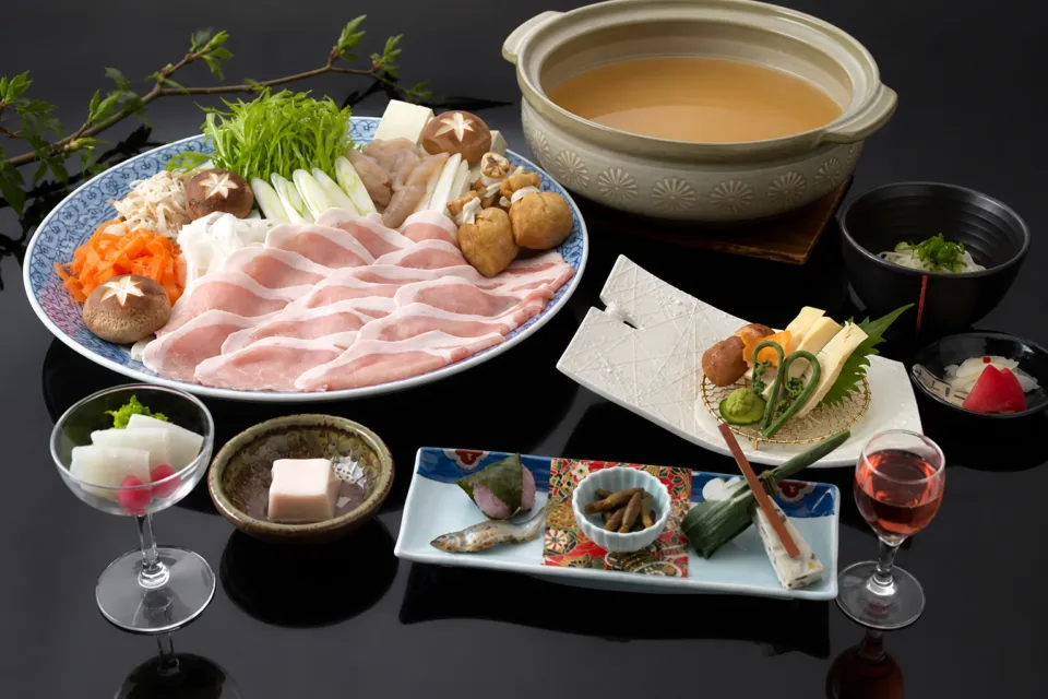 和の宿 ホテル祖谷温泉の会席料理