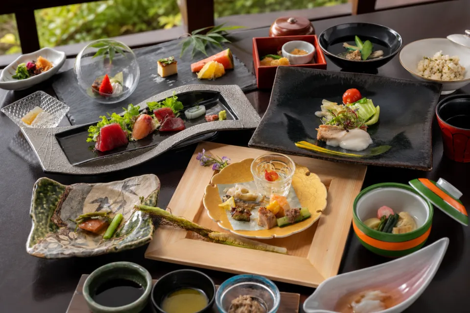 ホテル松本楼の会席料理