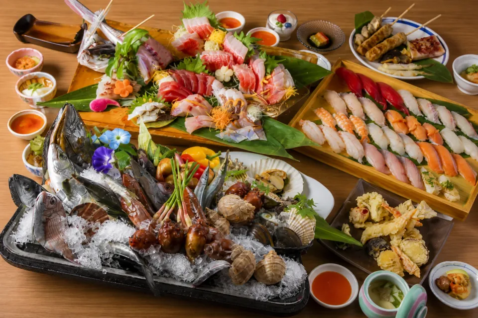 ホテル松島大観荘の和洋中バイキング料理