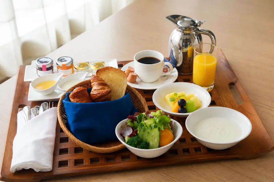 ホテルメトロポリタン仙台のルームサービス朝食
