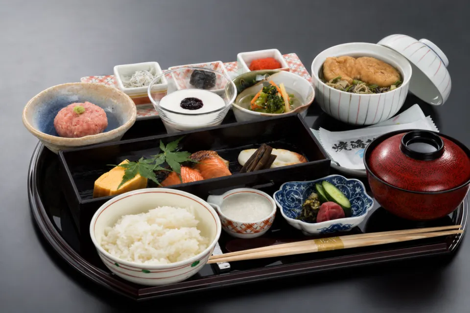 ホテルメトロポリタン仙台の日本料理はや瀬の和朝食