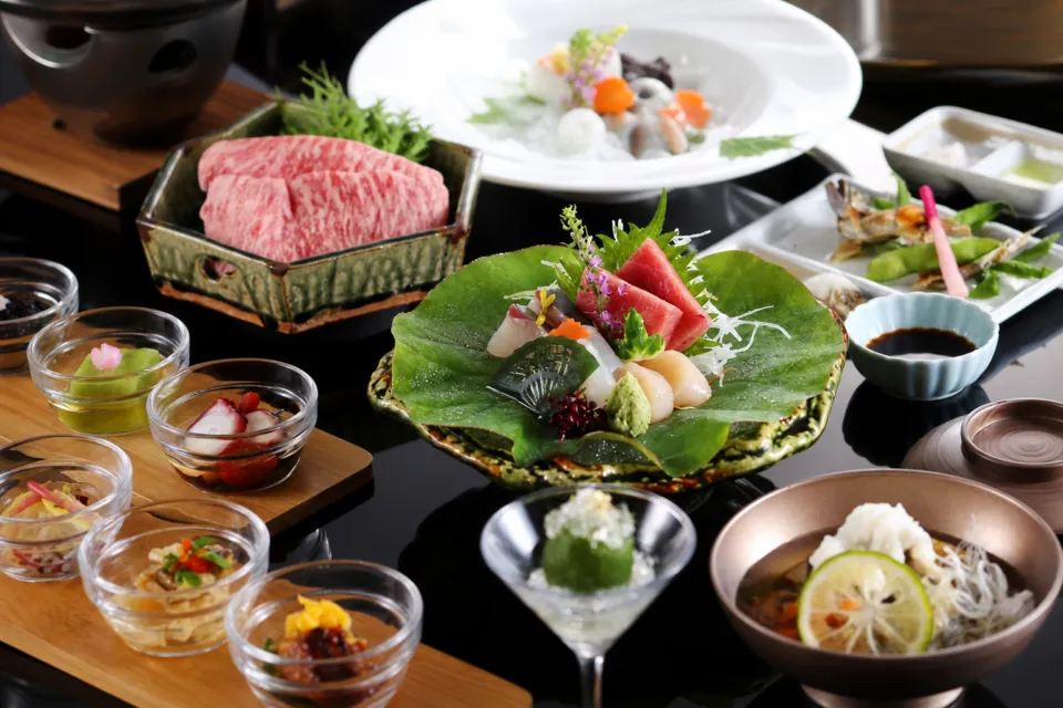 ホテル櫻井の会席料理