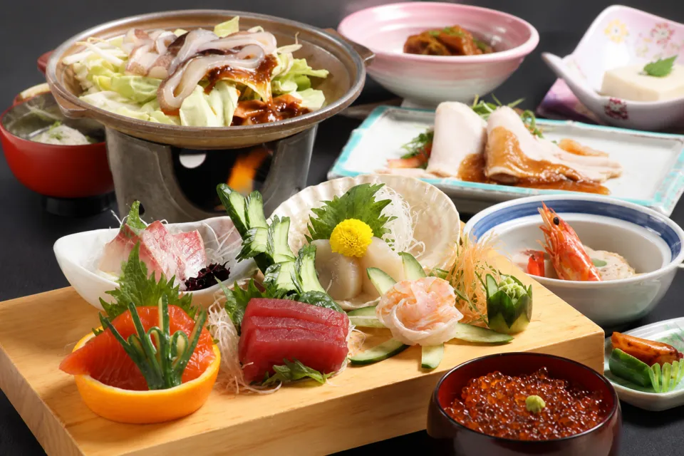 ホテル十和田荘のいかのぽんぽん焼き