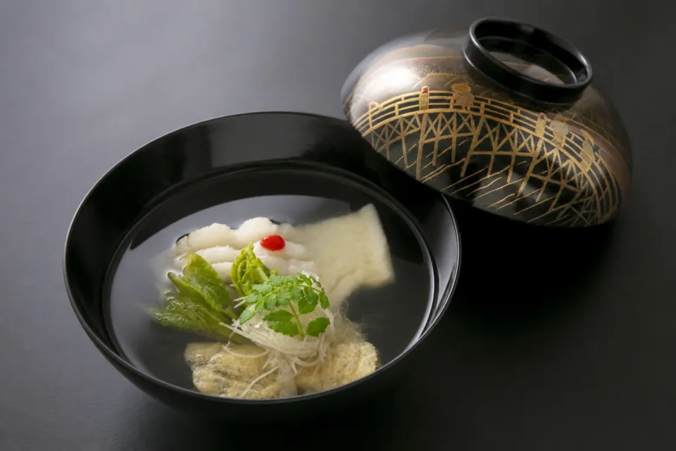 瓢亭 本店の椀物