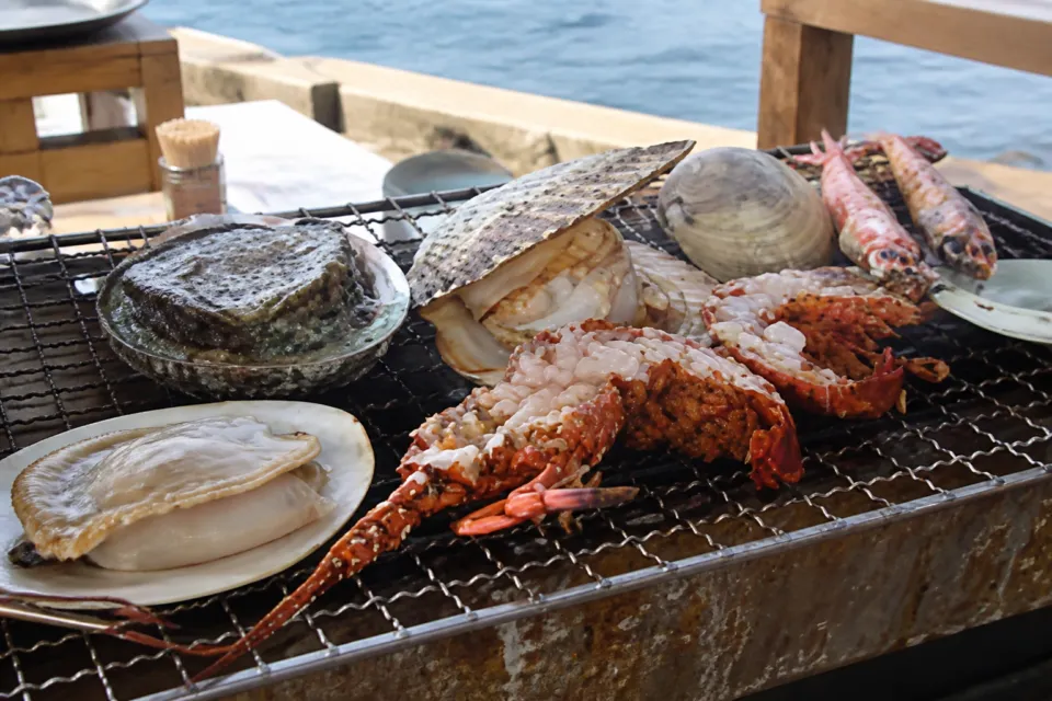 活き活き亭 富士見店の海鮮焼き