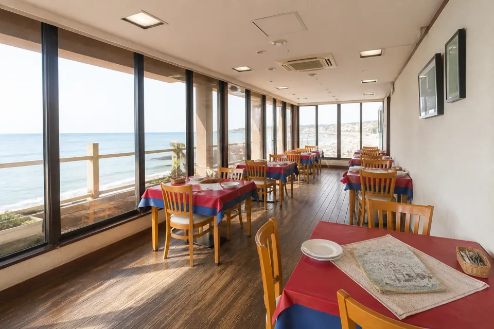 iL CHIANTI BEACHEの店内