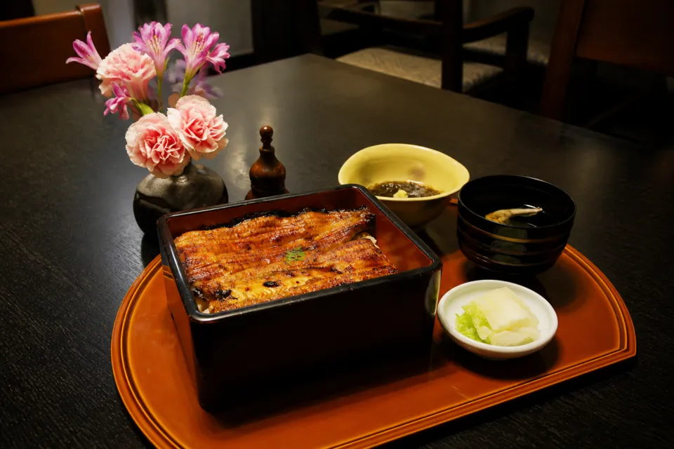 石巻グランドホテルの日本料理 石亭のうな重
