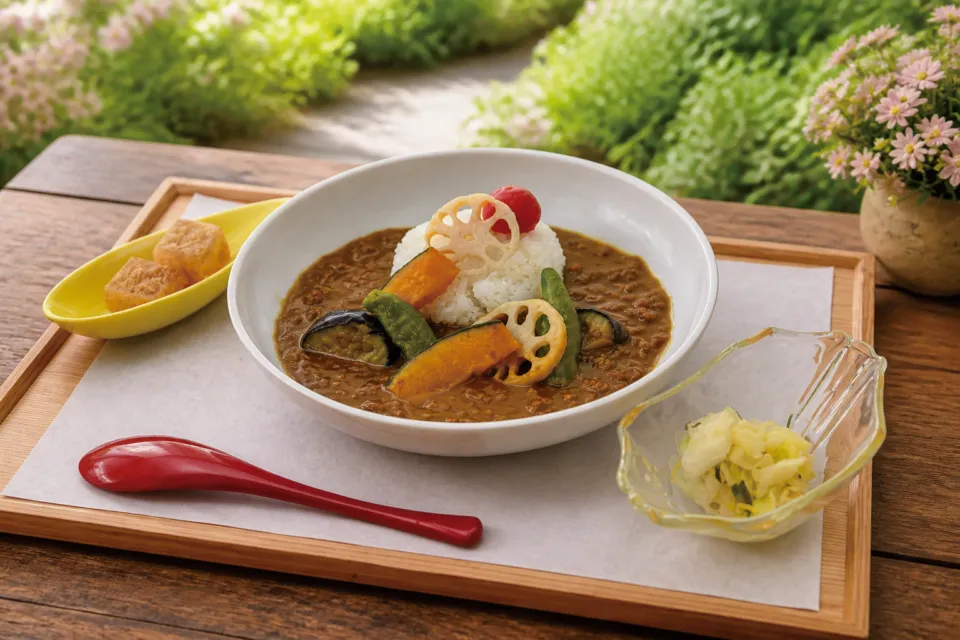 柿の葉ずし 平宗 法隆寺店の猪肉と鹿肉を組み合わせた猪鹿カレー