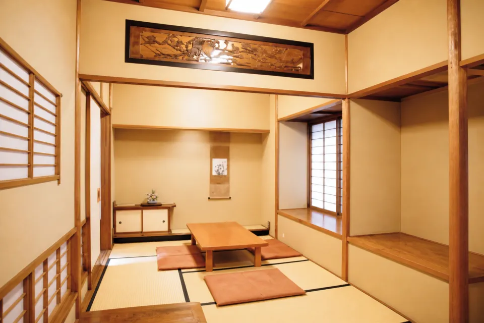 鎌倉 峰本 八幡宮前本店の床の間付き和個室