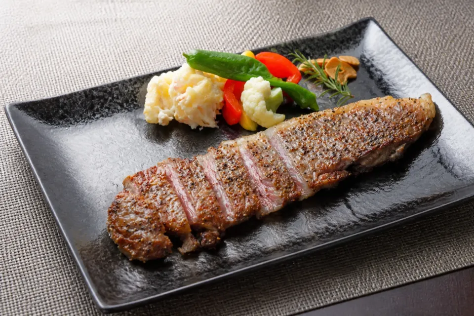 木更津ワシントンホテルのステーキ料理