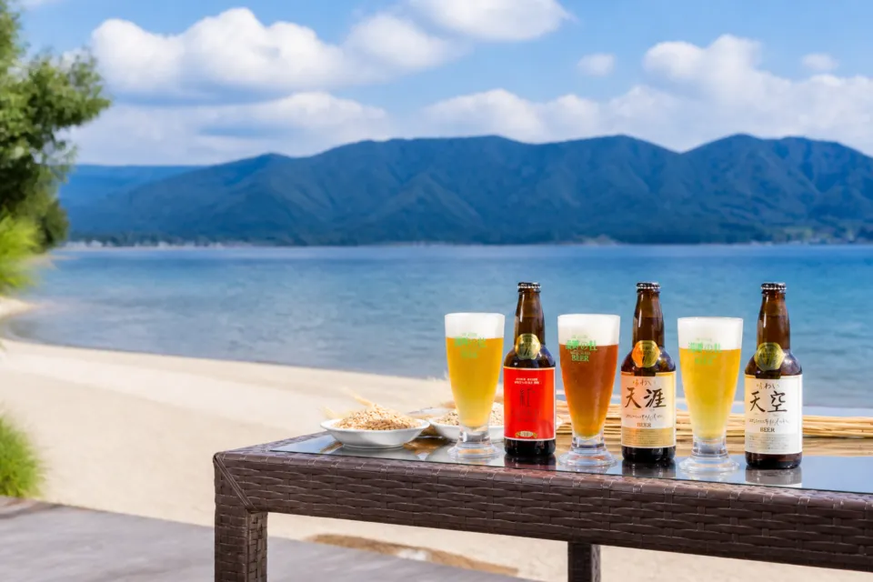 湖畔の杜レストラン ORAEの田沢湖ビール