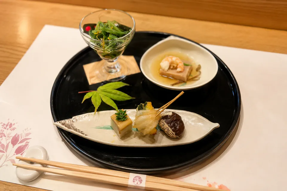 京都 嵐山温泉 花伝抄の季節の前菜