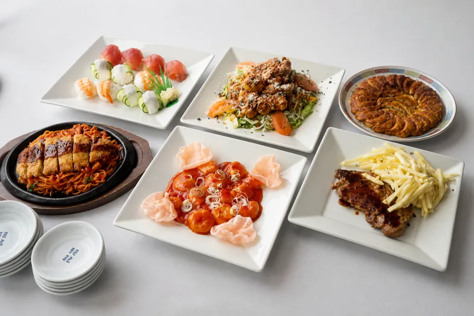 マルカンビル大食堂のなかなか宴会コース料理