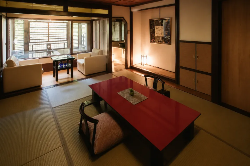 深山荘 高見屋の客室「離庵山水 メゾネット」
