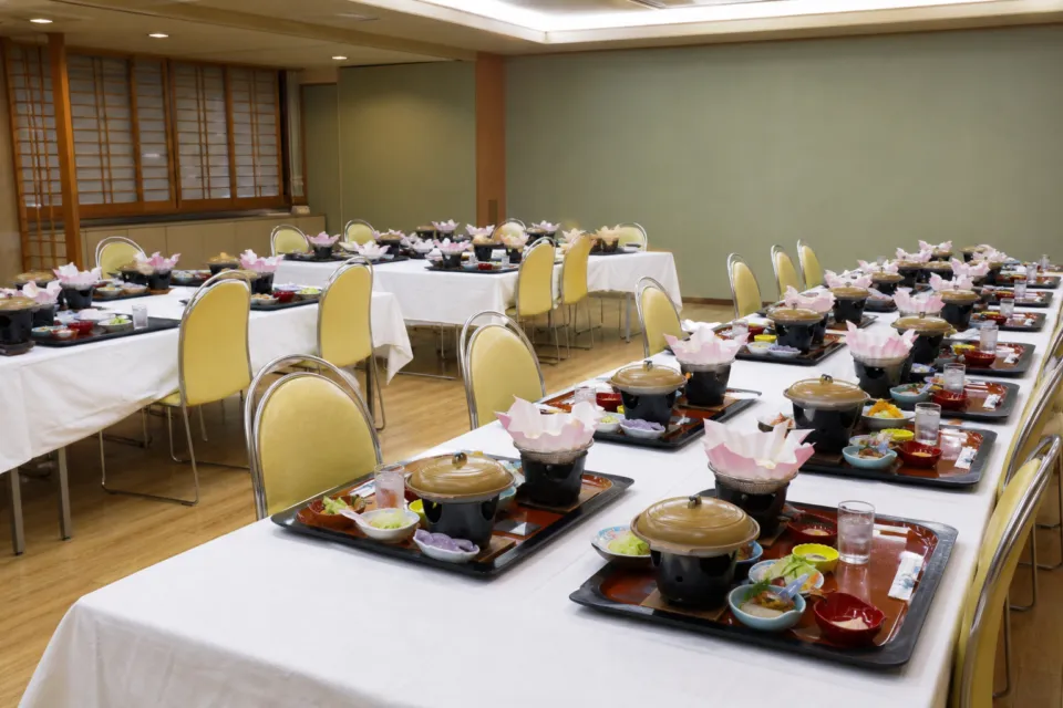 盛岡つなぎ温泉 愛真館の宴会料理