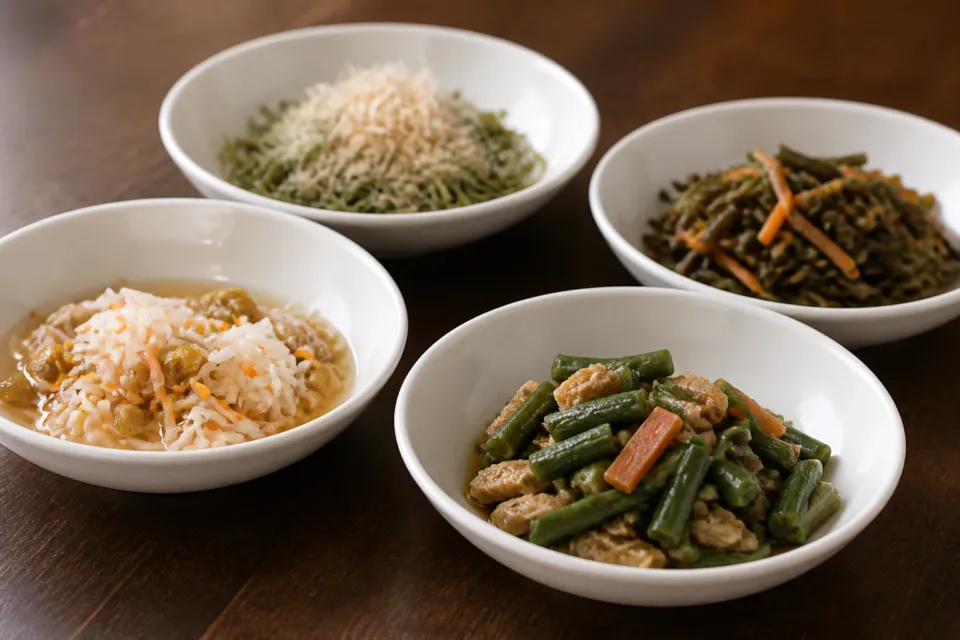 むらんごっつぉの山菜保存食を仕込む様子