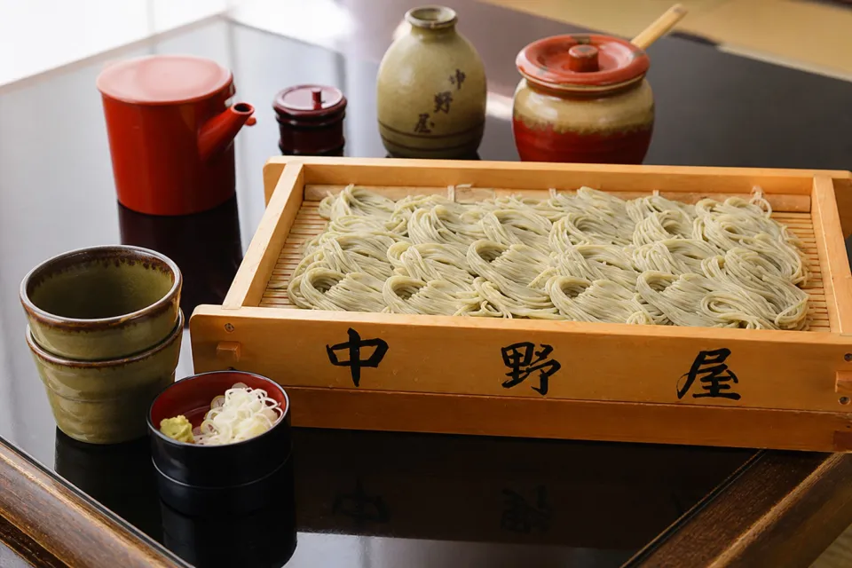 中野屋 湯沢本店のへぎそば