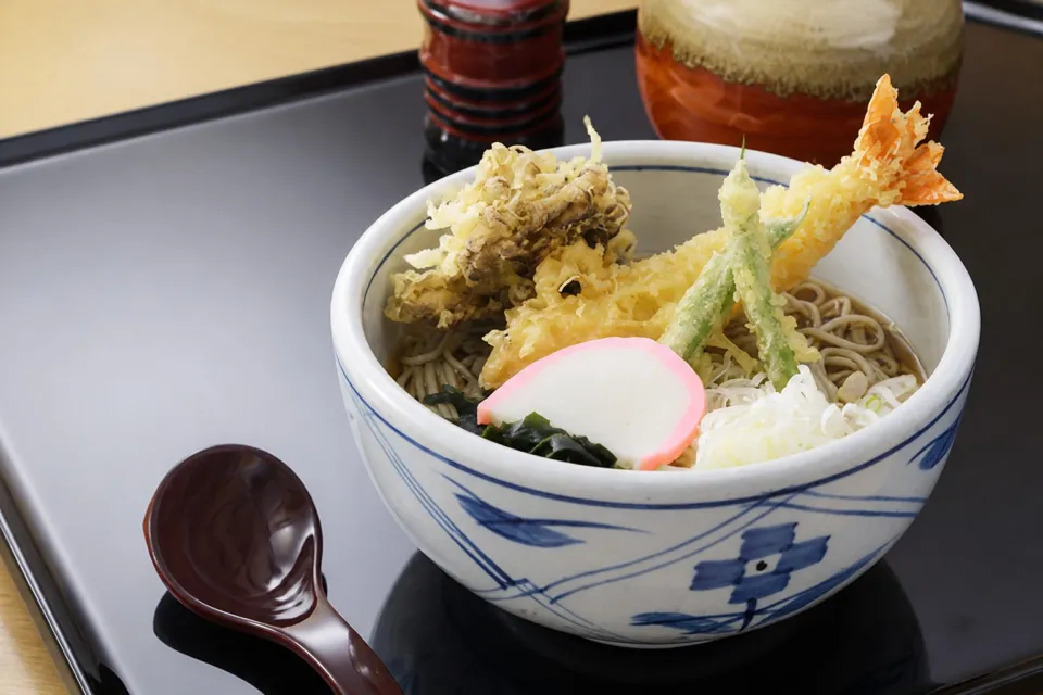 中野屋 湯沢本店の天ぷらそば
