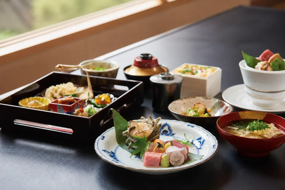 日本平ホテルの日本料理の会席料理