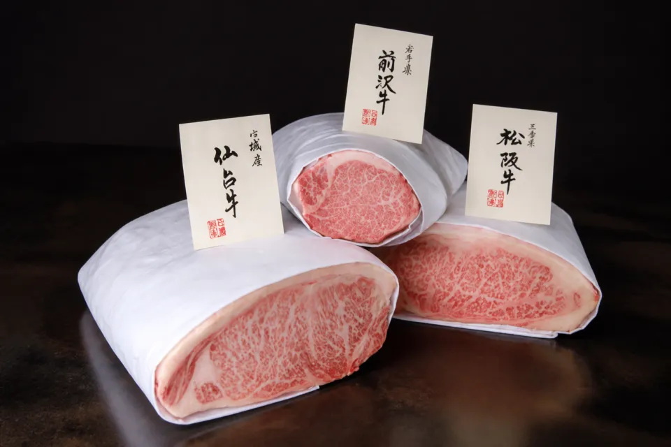 日光グルマンズ和牛の霜降り黒毛和牛三部位