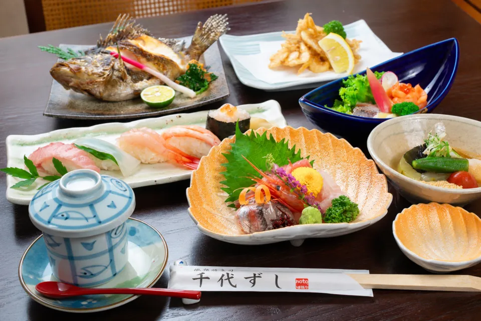 能登前寿司 千代ずしの宴会コース料理