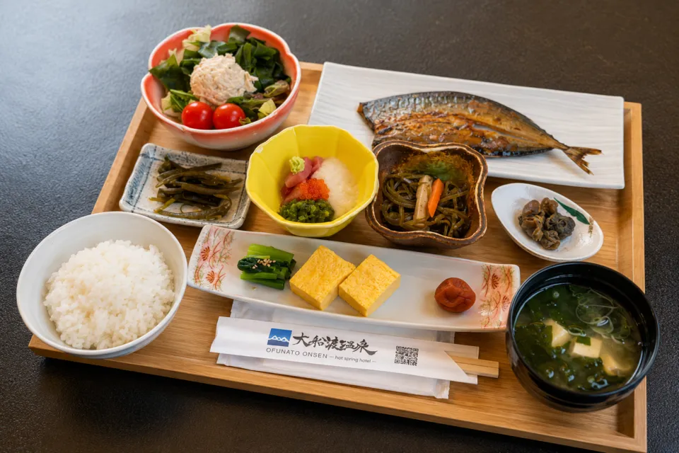 大船渡温泉の和朝食