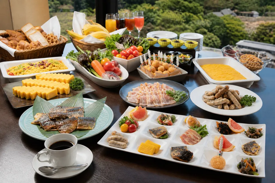 岡崎ニューグランドホテルの和洋朝食バイキング
