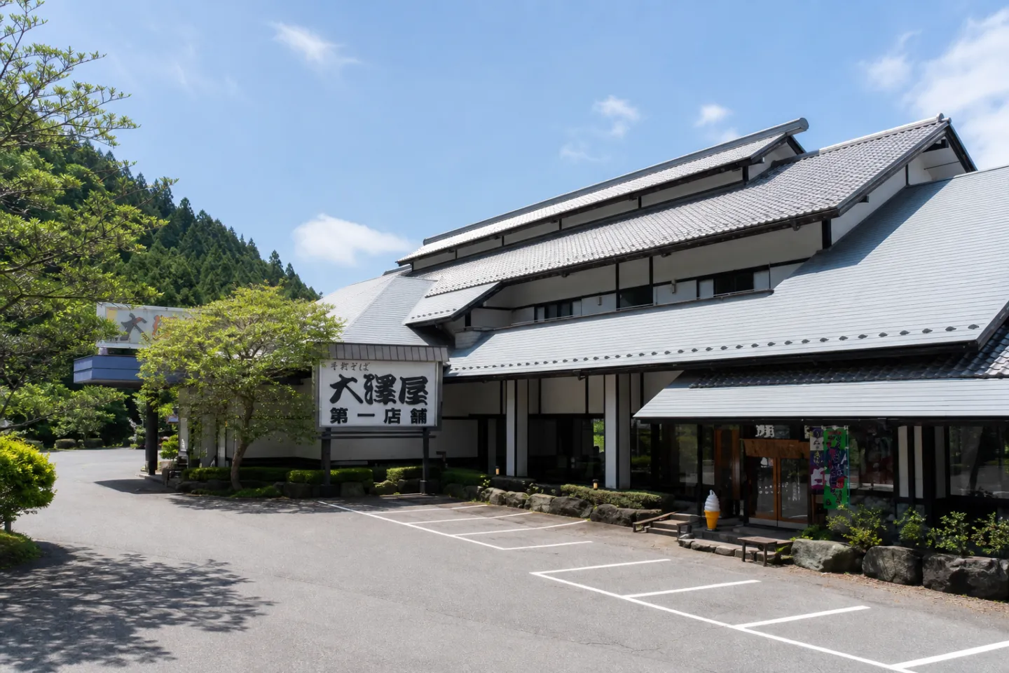 大澤屋 第一店舗の正面外観