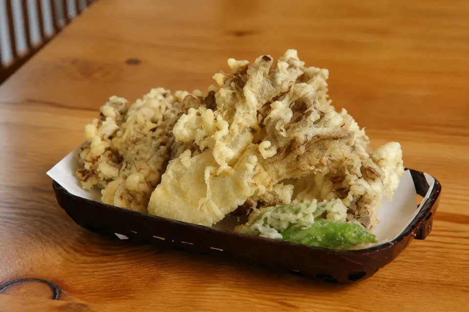 大澤屋 第一店舗の舞茸天ぷら