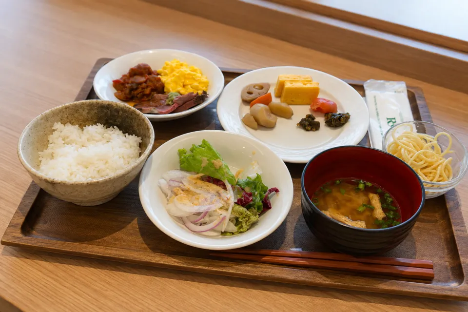 リッチモンドホテル盛岡駅前の和食中心の朝食