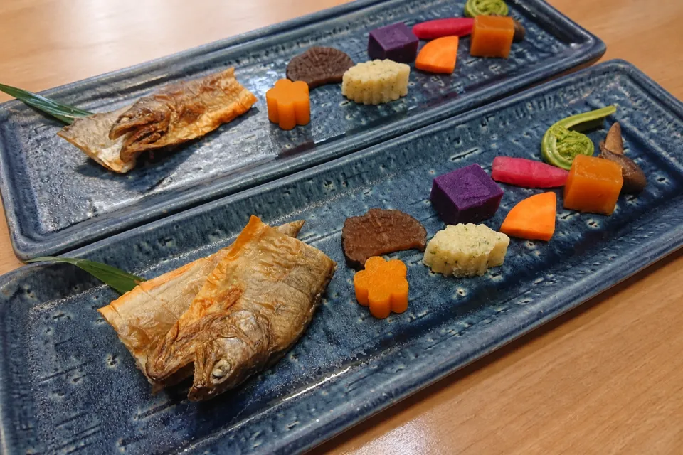 料亭 稲穂の川魚の一夜干し