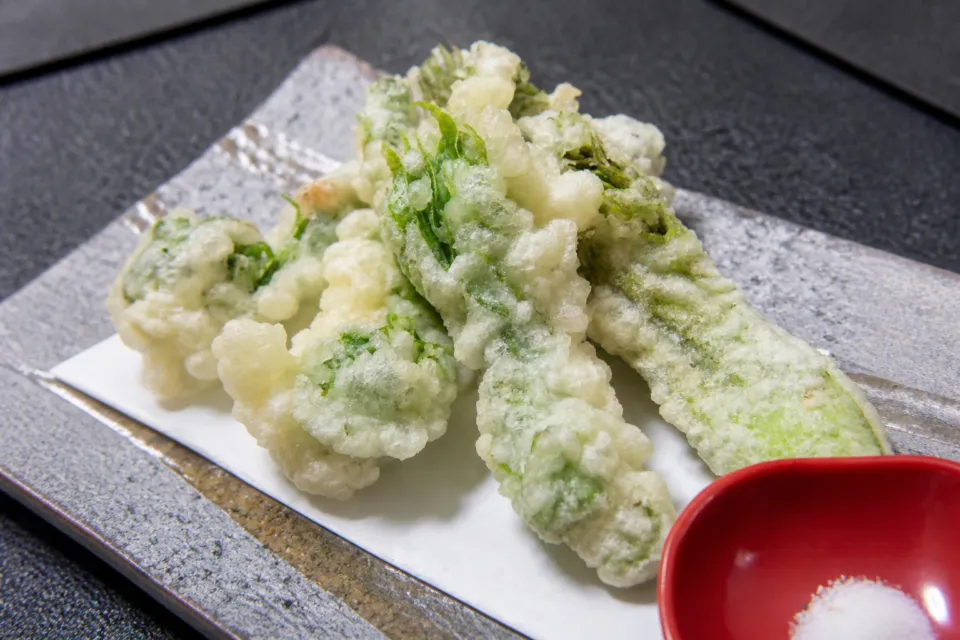 料亭 稲穂の季節の天ぷら