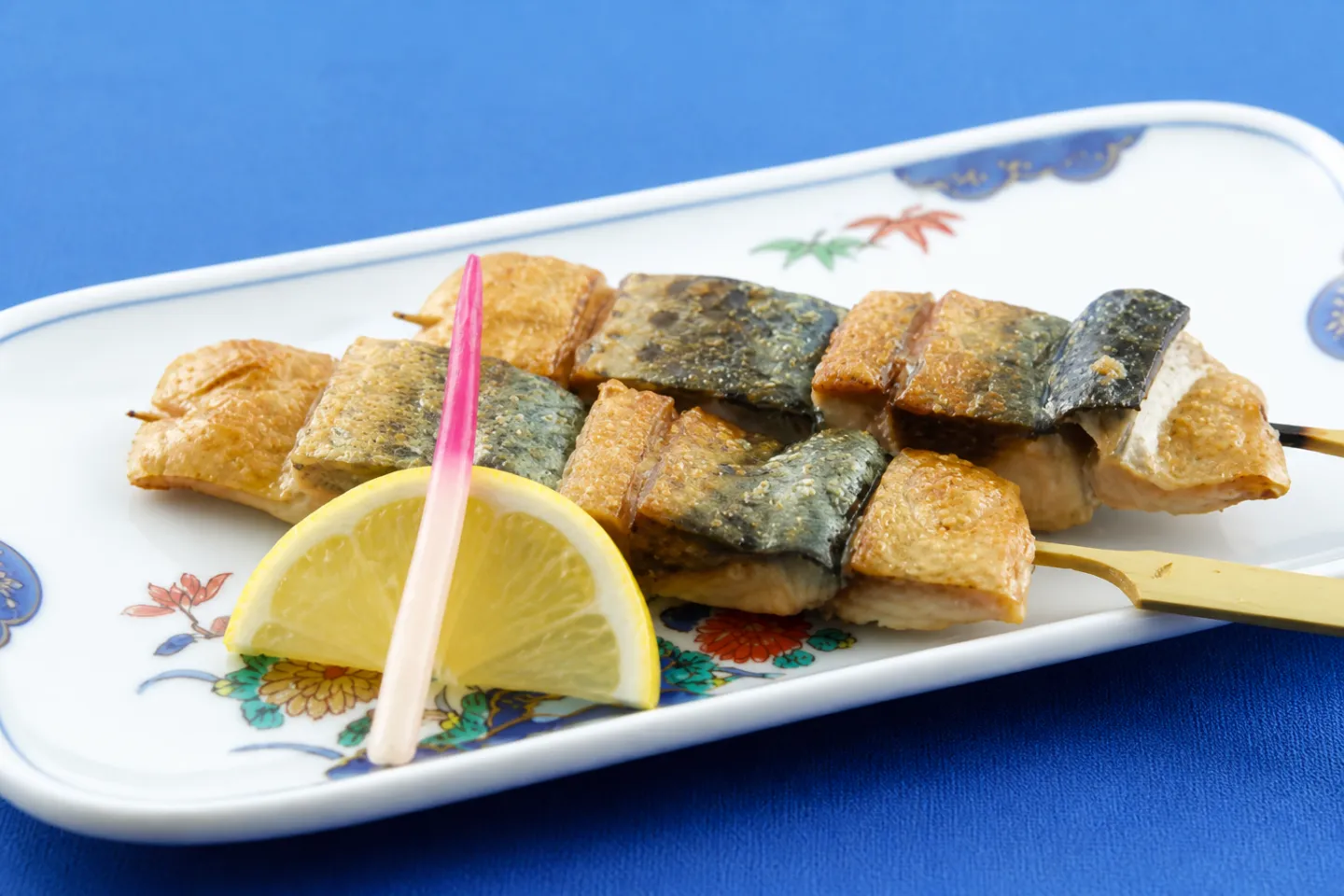 サバの駅のサバ串焼き