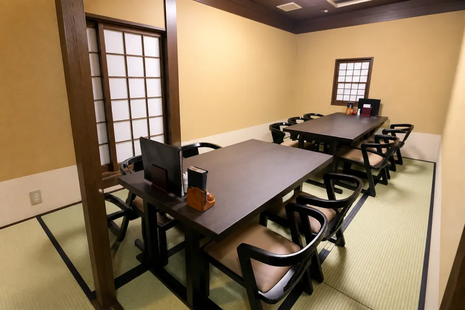 佐藤養助 秋田店の個室