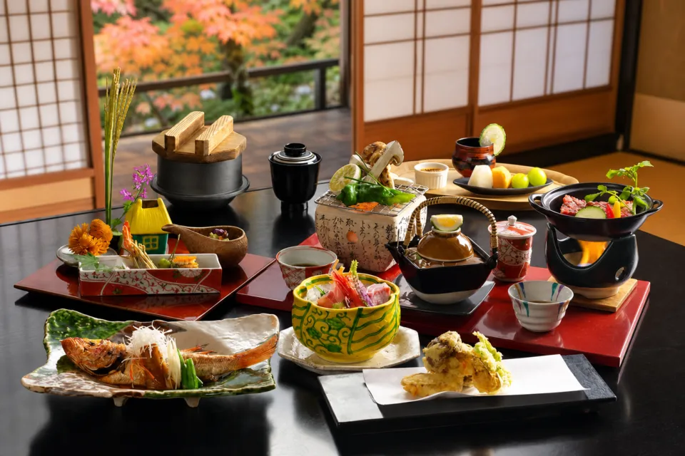 積善館の特選会席料理