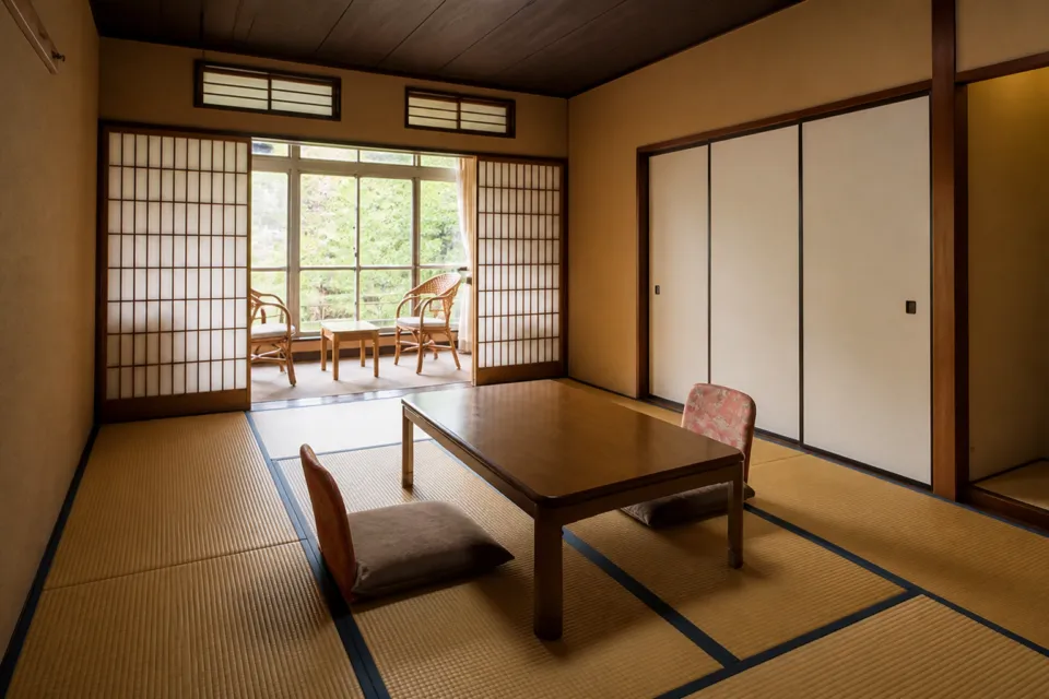 積善館の本館2名までの和室