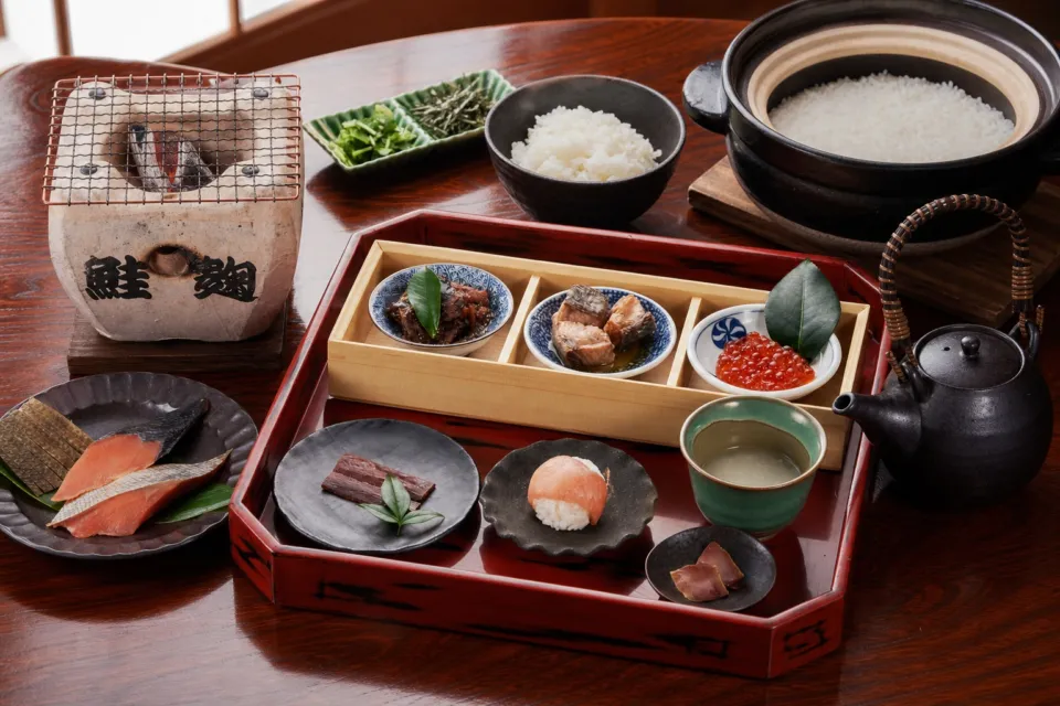千年鮭きっかわ 井筒屋の鮭料理と土鍋ご飯